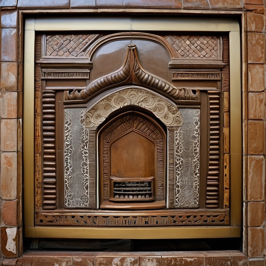 Horno de leña en cocina